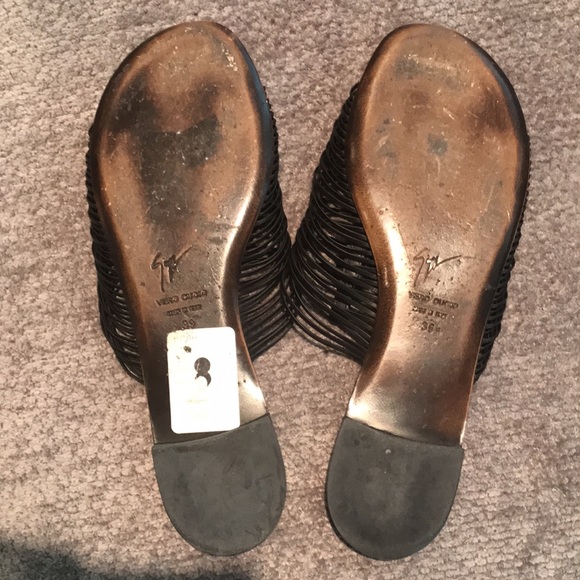 Giuseppe zanotti design dark brown all leather 39 - Picture 7 of 8